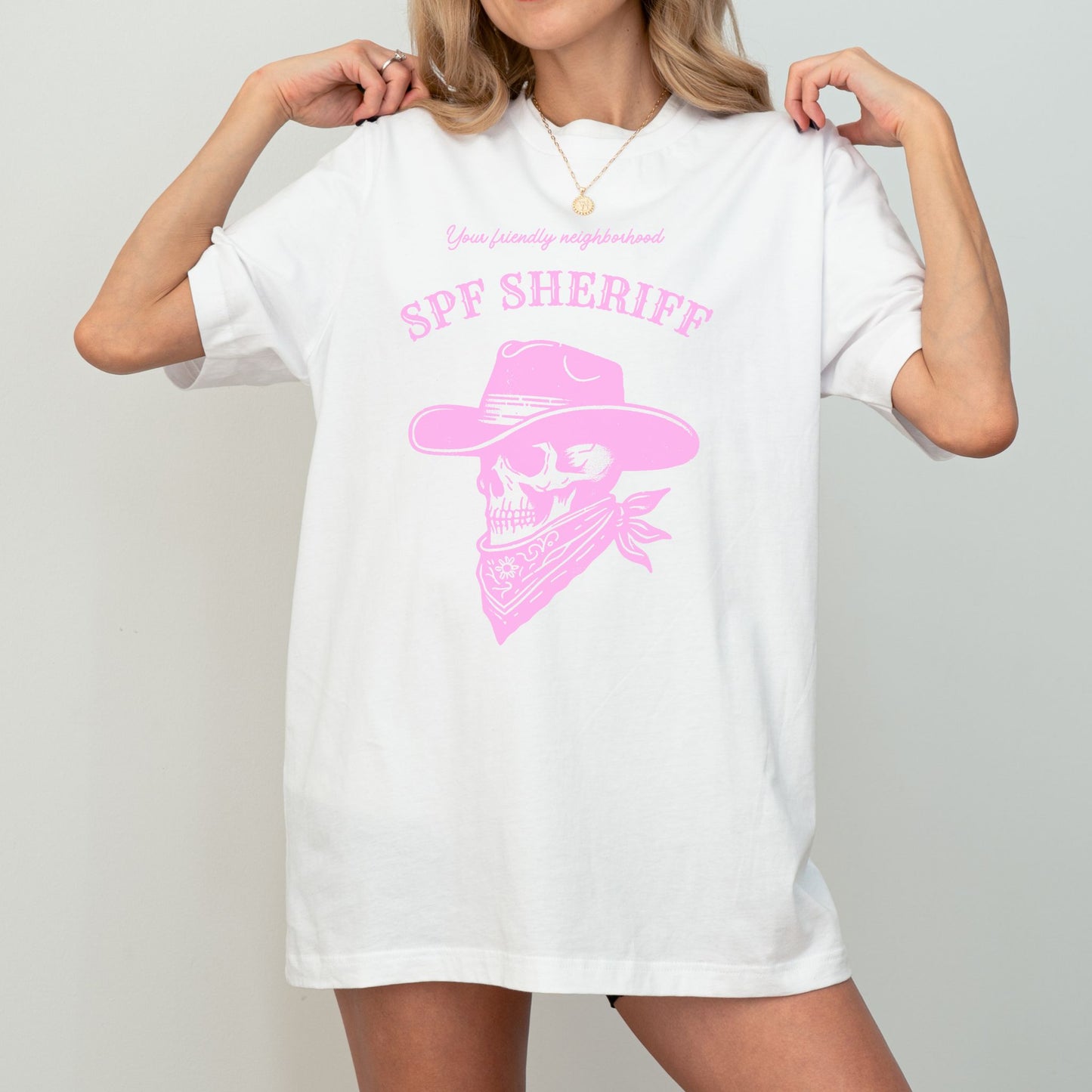 YOUR FRIENDLY NEIGHBORHOOD SPF SHERIFF UNISEX TEE