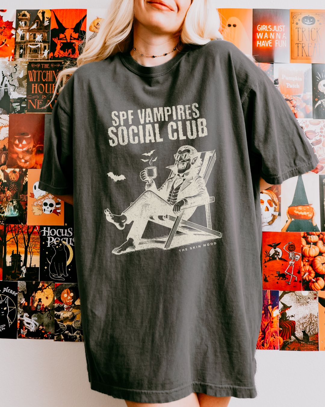 SPF VAMPIRES SOCIAL CLUB UNISEX TEE