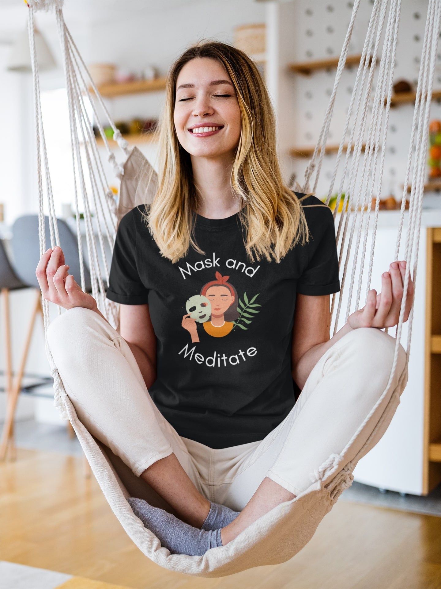 Mask and Meditate Unisex T-Shirt