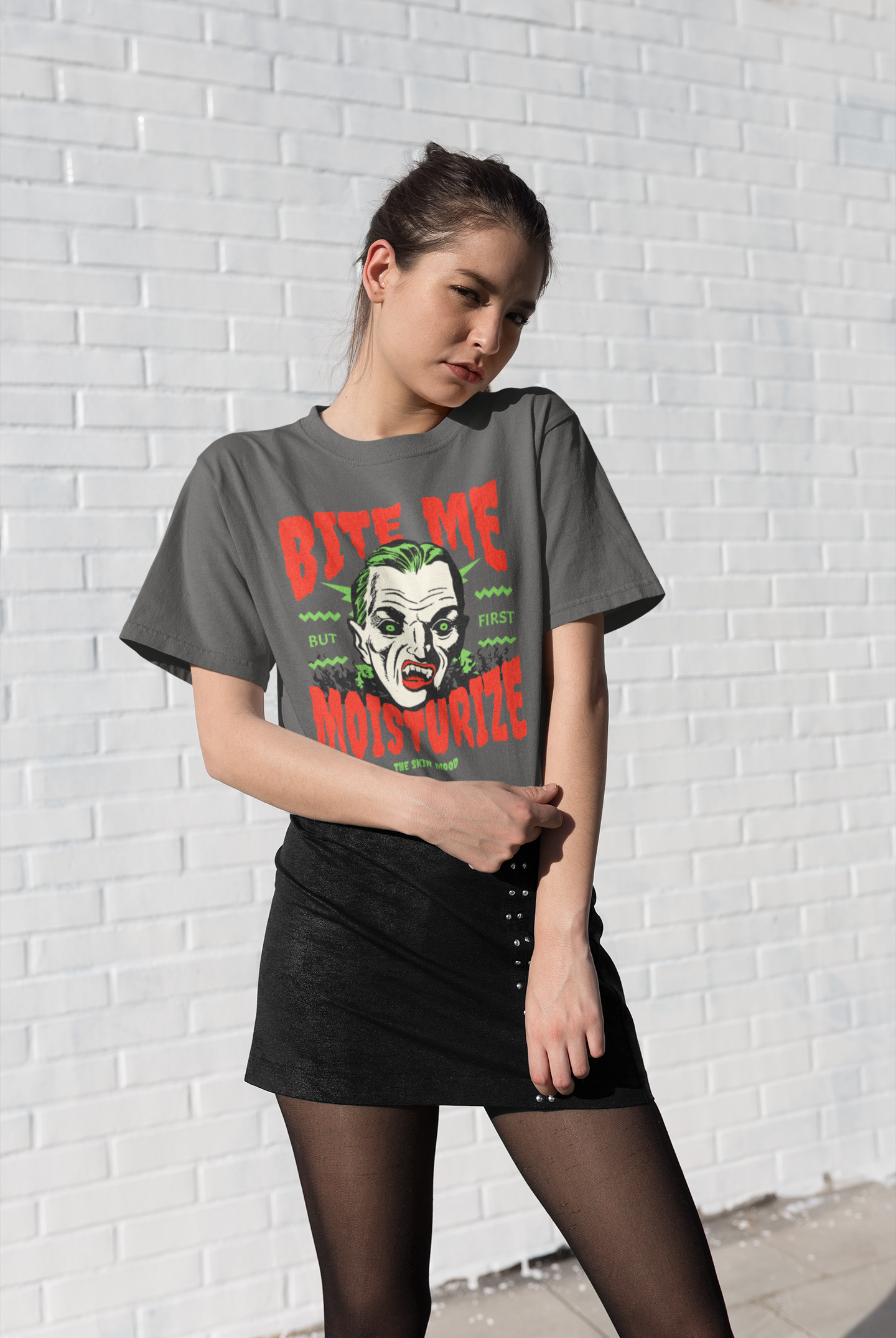 BITE ME BUT FIRST MOISTURIZE UNISEX TEE