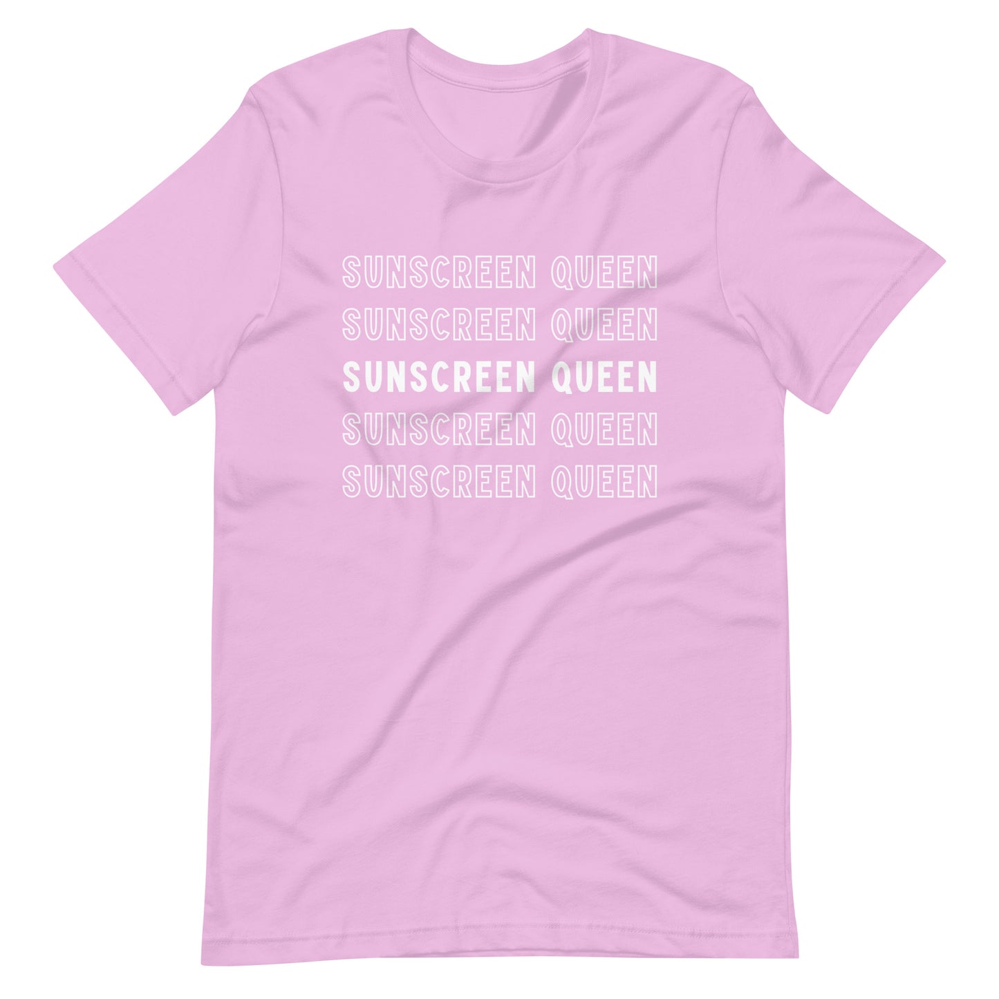 Sunscreen Queen Unisex T-Shirt